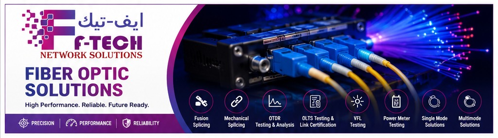 Fiber optic splicing and testing